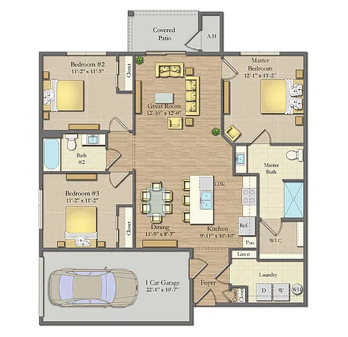 Floor plan Glover
