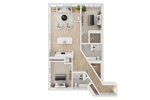 Floor plan B72