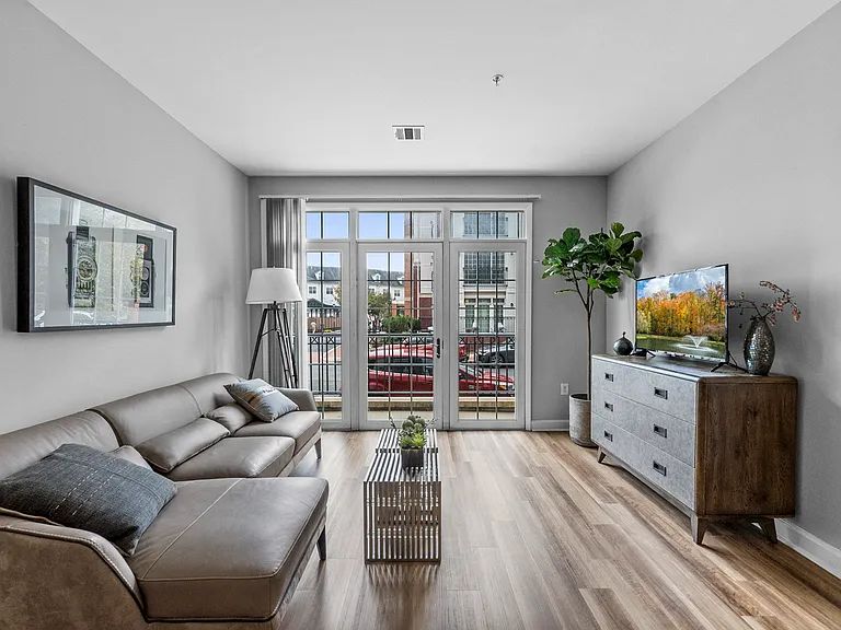Spacious Living Room at Harbor Pointe, Bayonne, 07002