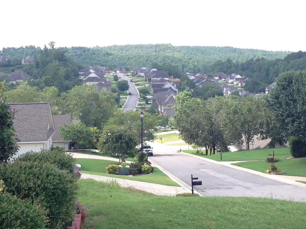 Hathaway Lane... Street View from Front Yard - 4277 Hathaway Ln