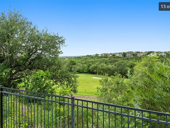 Back yard view of golf course