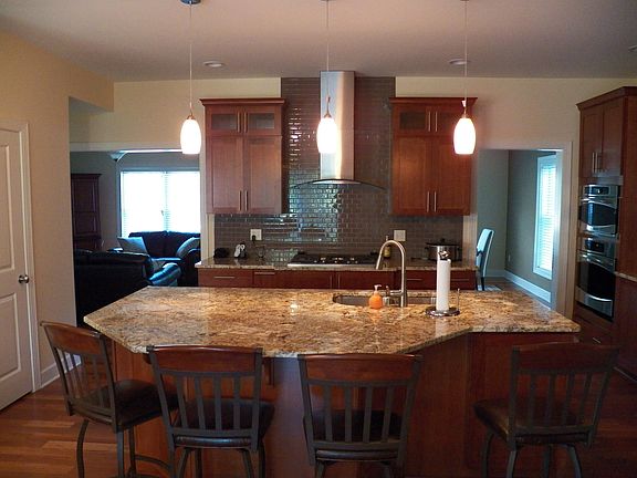 Granite and Cherry Kitchen