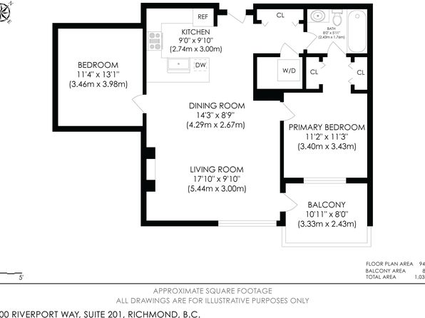 14300 Riverport Way #201, Richmond, BC V6W 0A4