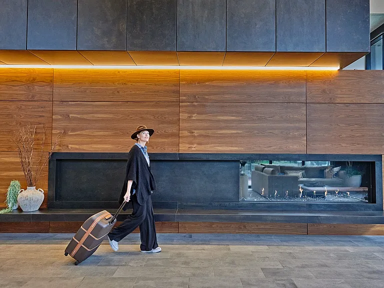 Take the hassle out of chores with dry-cleaning and laundry pick-up services, secure package lockers, and keyless entry