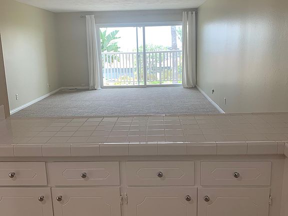 View from kitchen to ocean