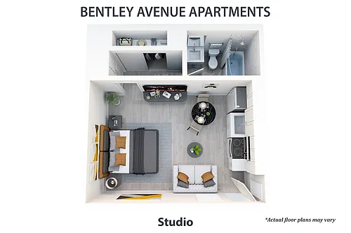 Floor plan Studio
