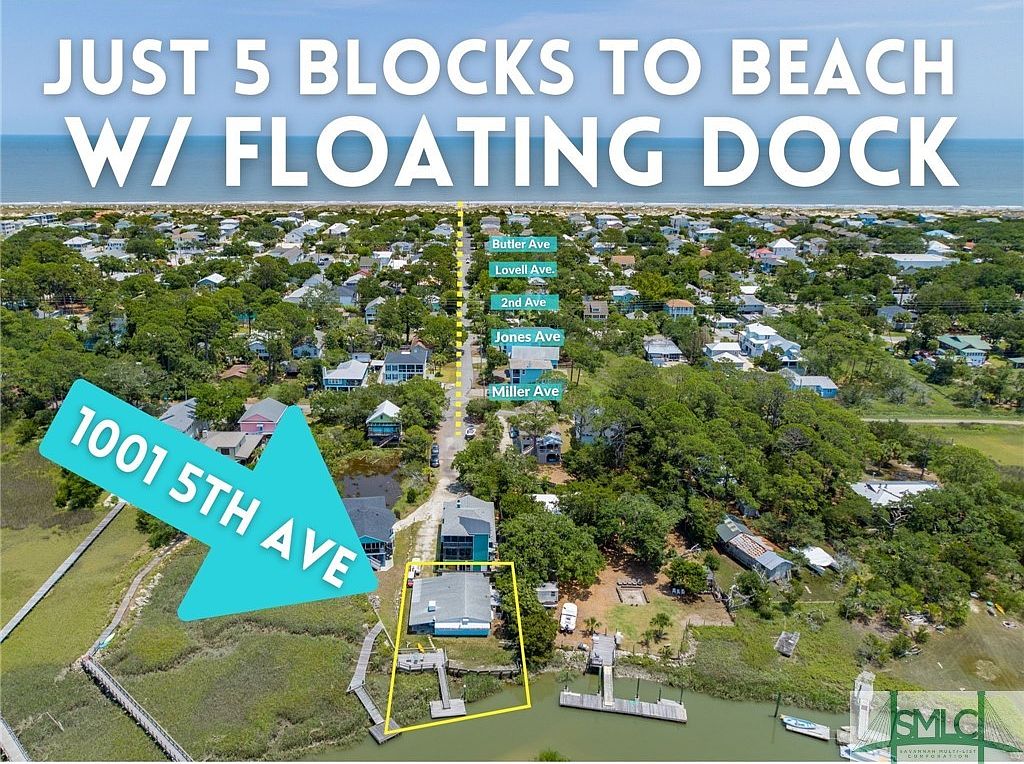 1001 5th Ave, Tybee Island, GA 31328 MLS 288028 Zillow