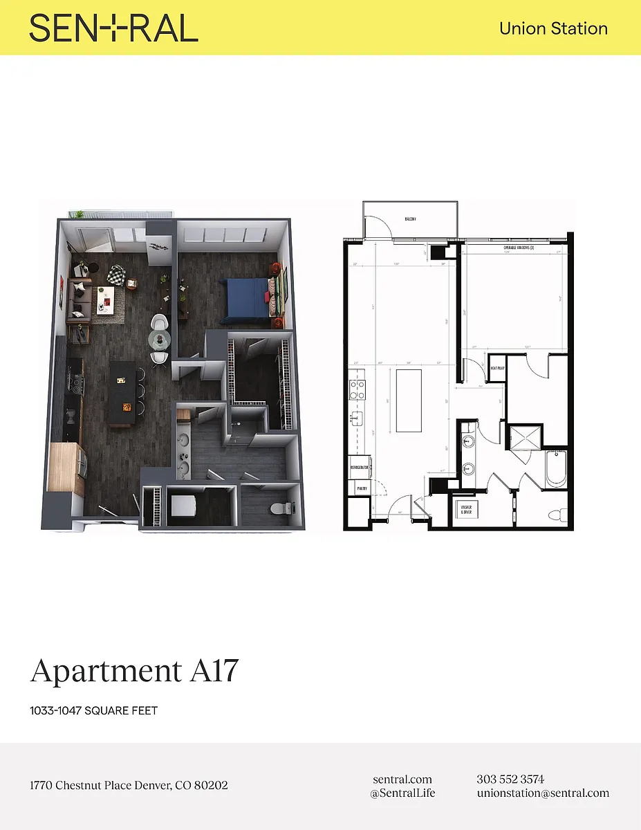 Floor plan A17