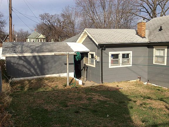 Laundry room in rear of home