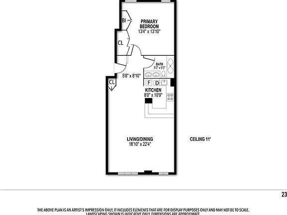 2nd image of 23 10th St Penthouse A