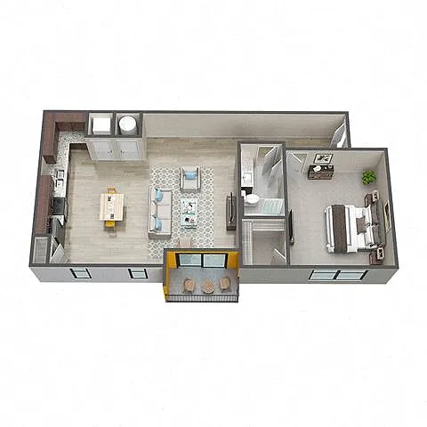 Floor plan Rise-Sunshine Flats