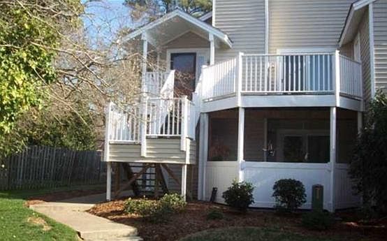 Front of the building