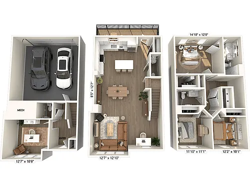 Floor plan C1T-Finish1-2027