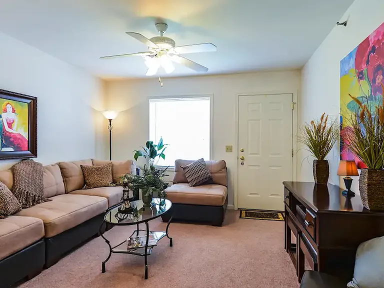 One bedroom single story garden homes