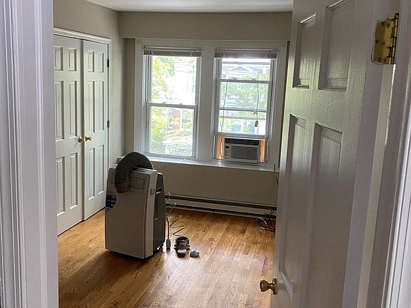 Photo of bedroom shot from kitchen.