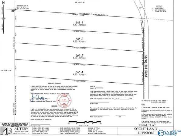 3160 Spring Hill Rd #1, Nauvoo, AL 35578