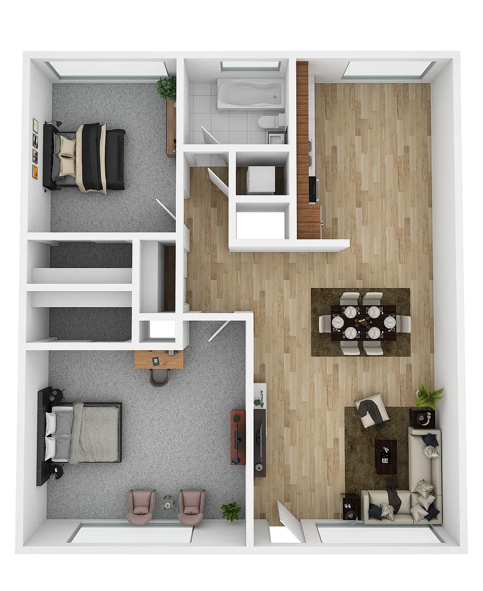 Floor plan B1