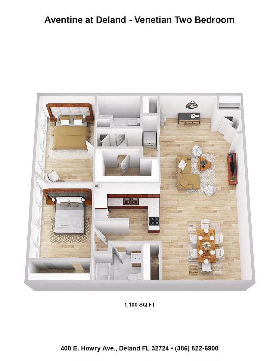 Floor plan Venetian