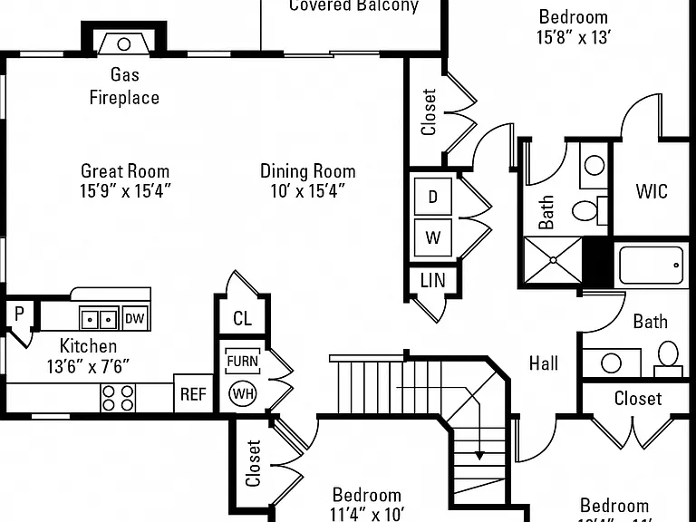 Saratoga Crossing Apartments & Townhomes — Photo 62