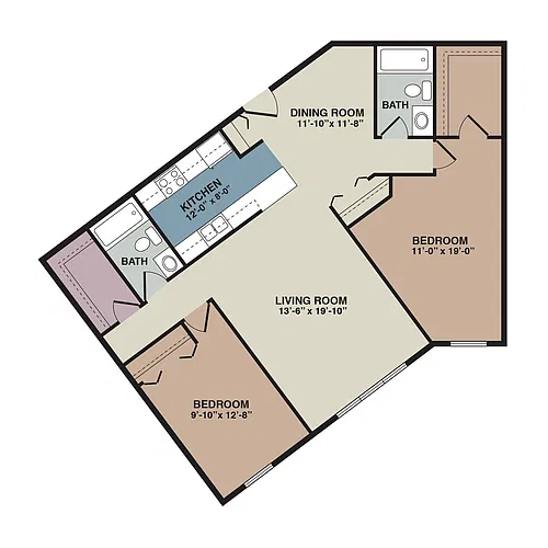 Floor plan 2E