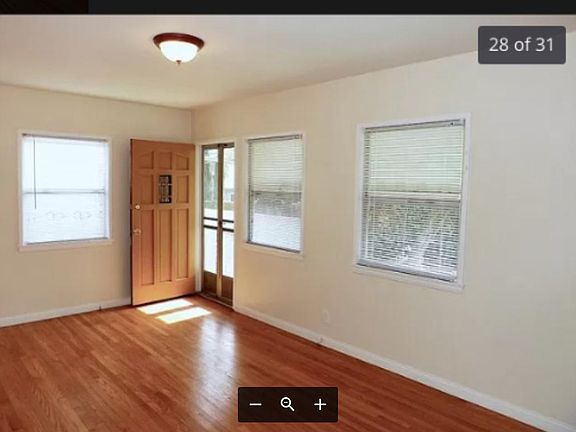 Back Bedroom with door to the back porch.