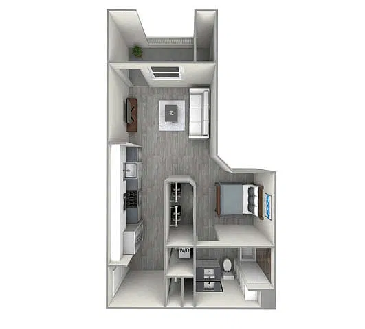 Floor plan Studio