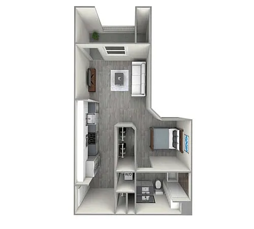 Floor plan Studio