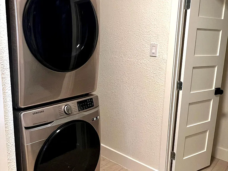 New Samsung washer and dryer