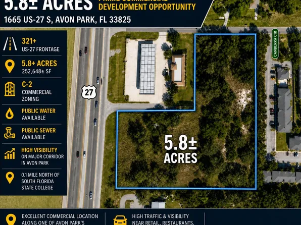 1665 US 27, Avon Park, FL 33825