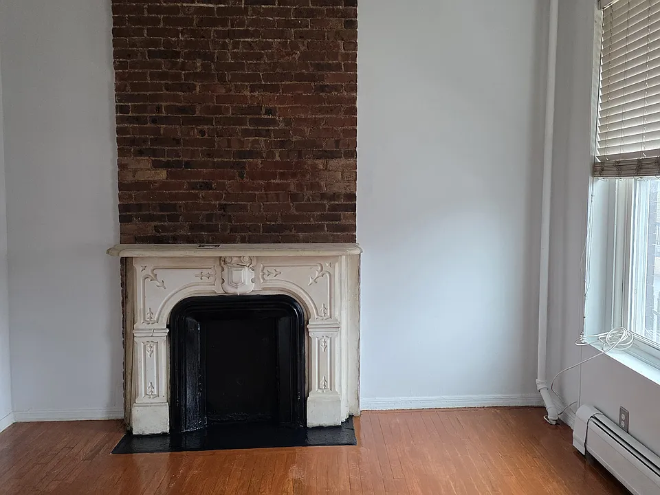 Entry way and living room.