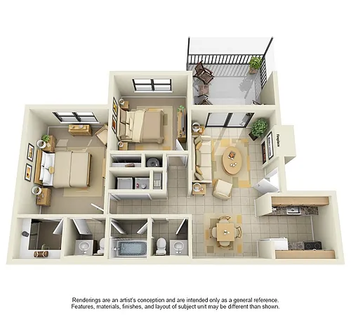 Floor plan B1 - Barbados