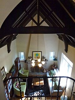 Vaulted living room 