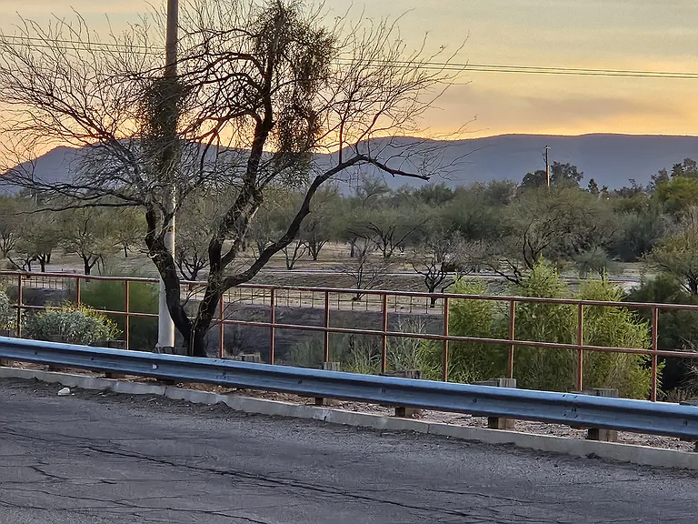 Sunset & Mountains View, Julian Wash View