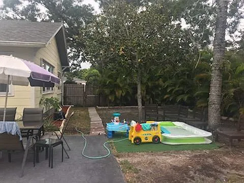Fenced Back Yard