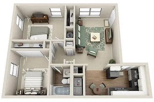 Floor plan The Dogwood Plus