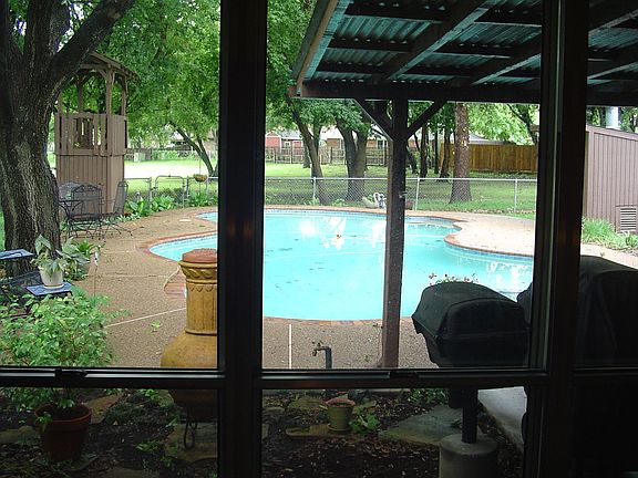 view from den window