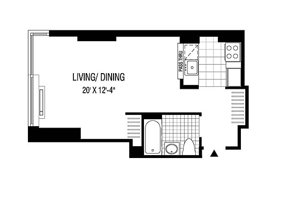 2nd image of 2 Gold St APT 1211