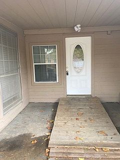 Side entrance