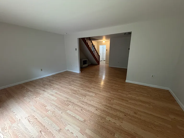 living room looking into dining area