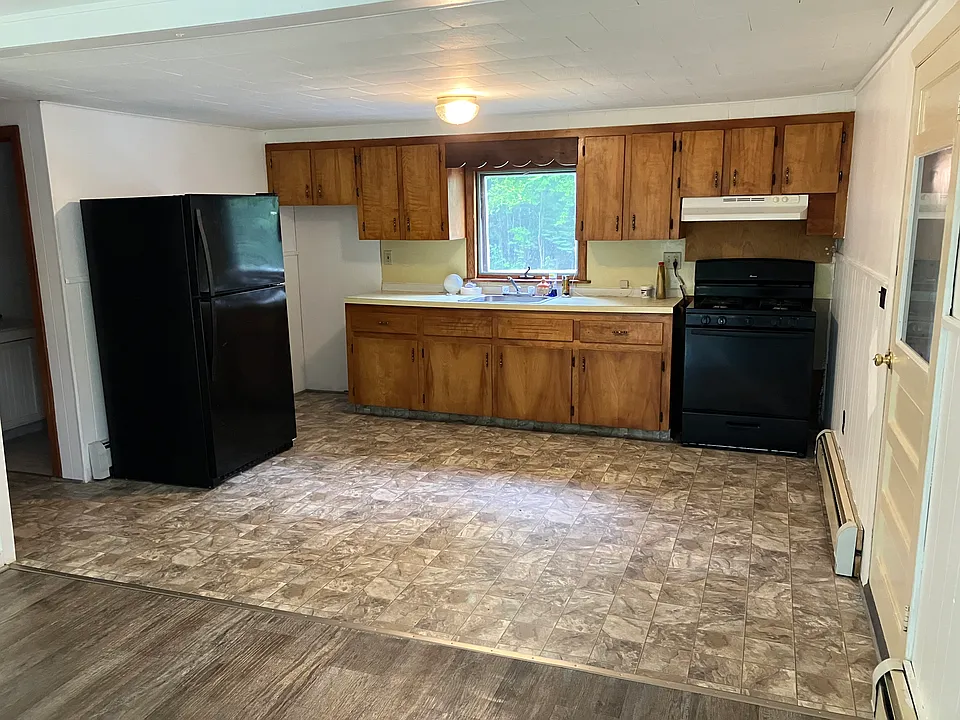Kitchen viewed from living room
