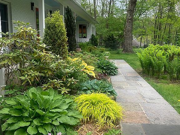 front border and porch

