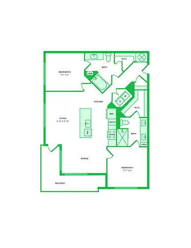 Floor plan B2