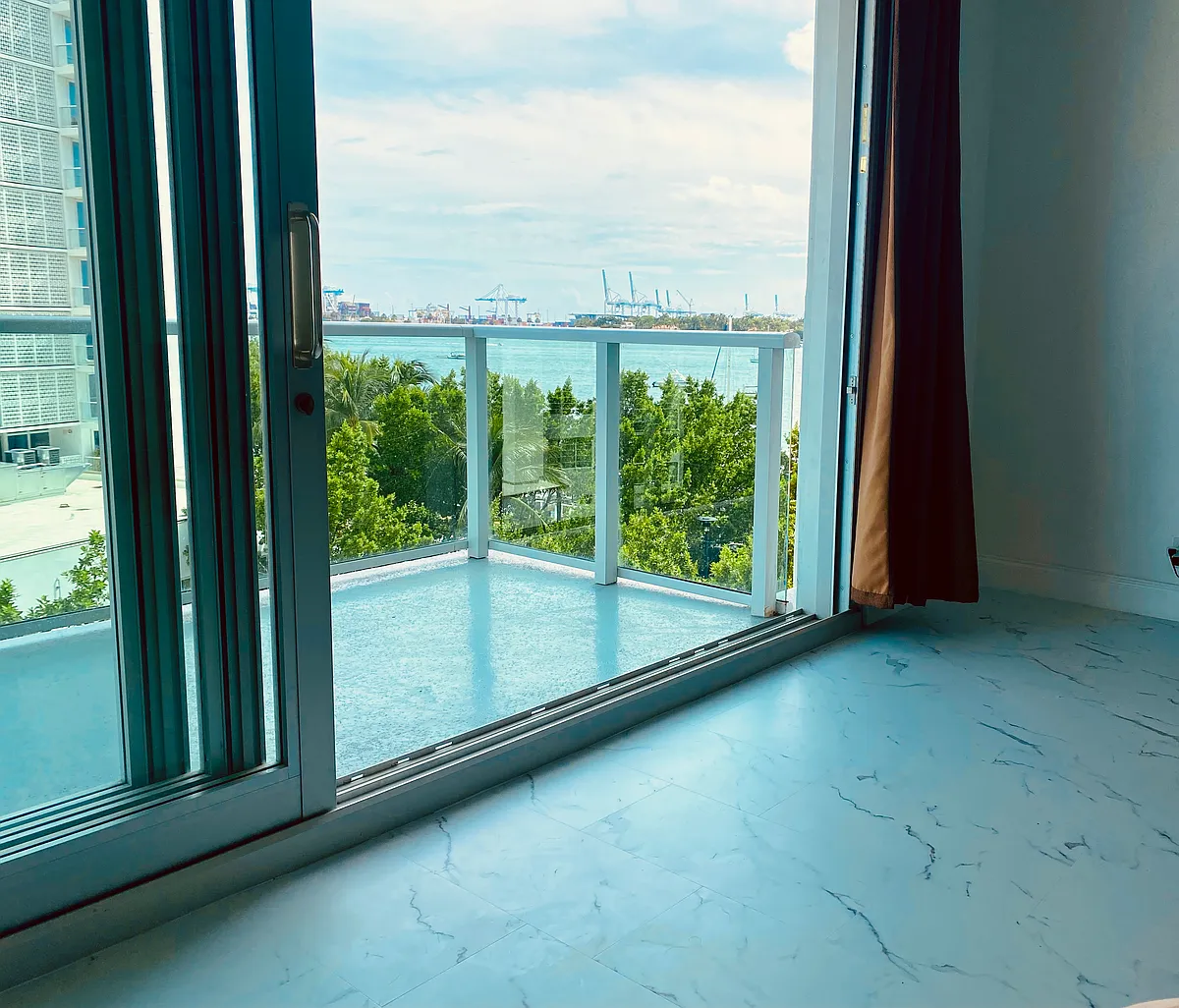 view from living area - 1000 West Ave #428