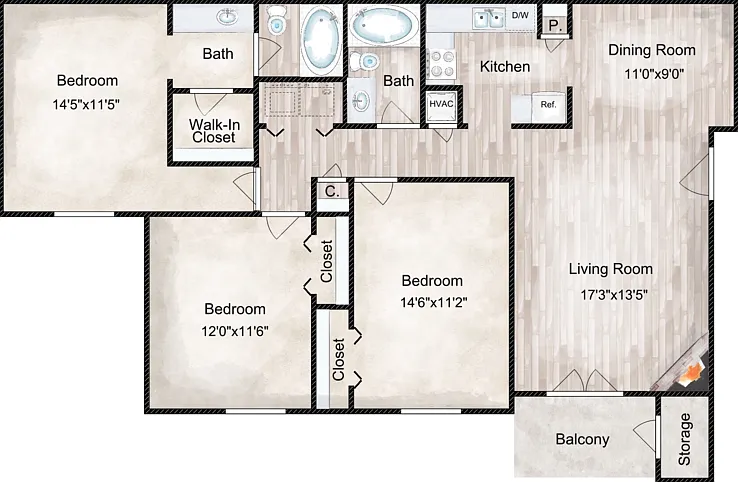 Sydney Floorplan Diagram