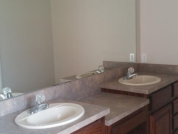 Double sinks in Master bath.