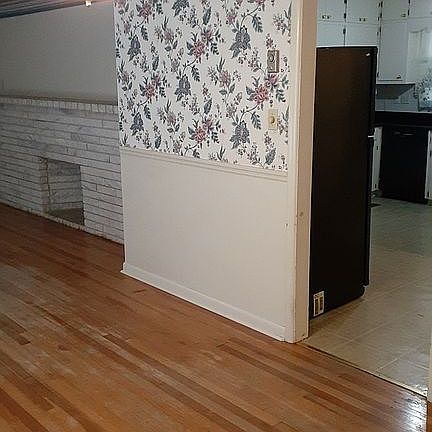 Dining room just off kitchen