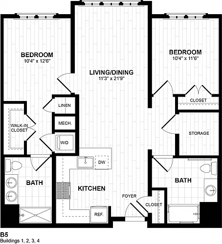 Floor plan B05