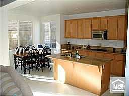 kitchen and dining room