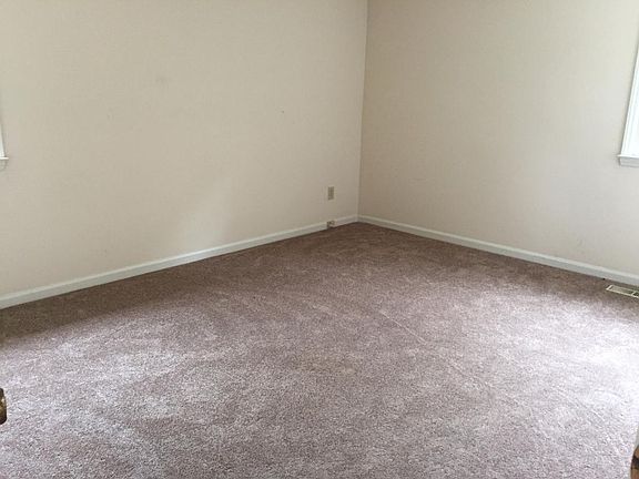 Master bedroom with brand new carpet