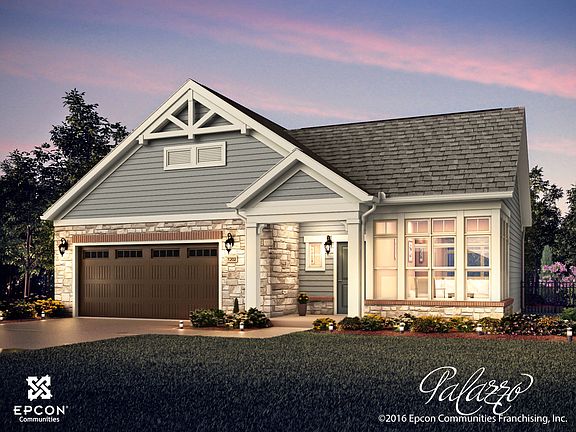 Palazzo Elevation A with 4 seasons room